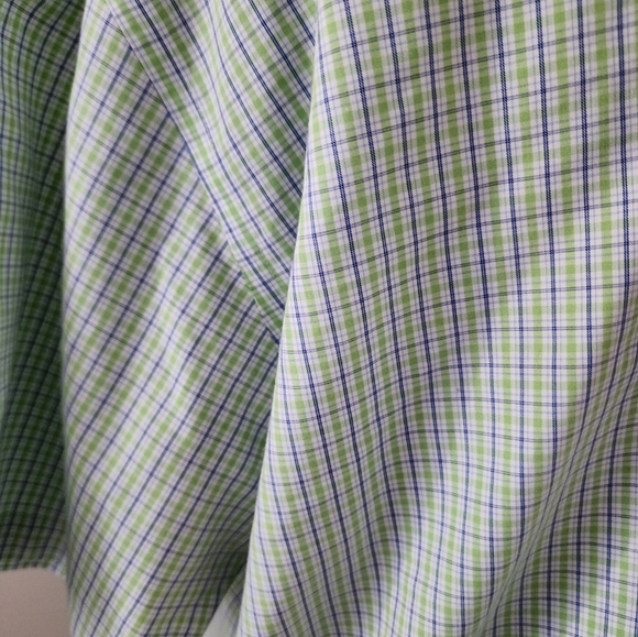 346 Brooks Brothers Short Sleeve Button Down Shirt Mens M - Picture 3 of 5